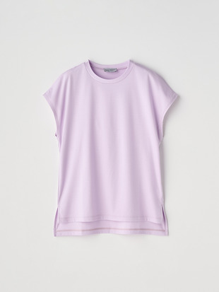 コットンジョーゼットジャージーフレンチスリーブＴシャツ｜TS101