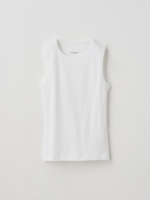 スビンコットンタンクトップ｜UTS935｜UNDERWEAR for WOMEN 詳細画像 NO1(L03630TS935_ホワイト) 1