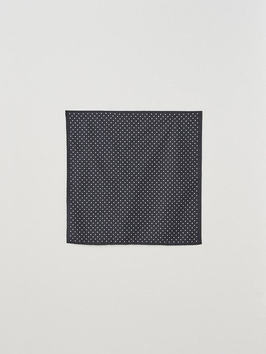 Silk Dot Scarf | SMALL 詳細画像 NO2(L03640SF501_ネイビー) 2