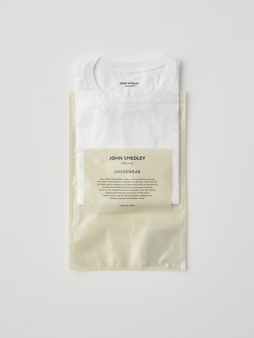 オリジナルコットン天竺半袖Ｔシャツ｜TS912｜UNDERWEAR for MEN 詳細画像 NO3(L03680TS912_ホワイト) 3