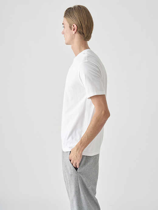 オリジナルコットン天竺半袖Ｔシャツ｜TS912｜UNDERWEAR for MEN 詳細画像 NO3(L03680TS912_ホワイト) 6