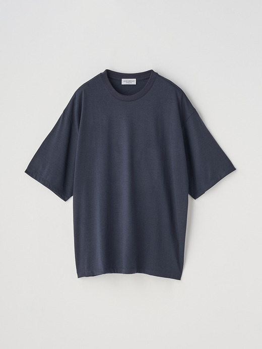 ウォッシャブルウール クルーネック半袖Ｔシャツ｜TS955 詳細画像 NO3(L03680TS955_ネイビー) 1