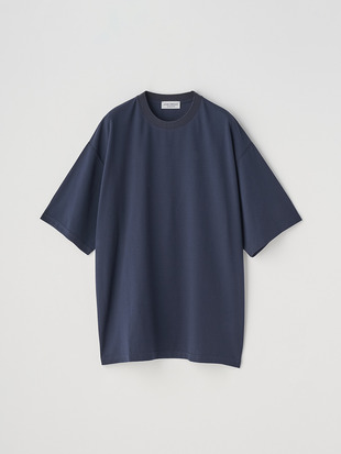 ジョーゼットジャージー モックネック半袖Ｔシャツ｜TS959