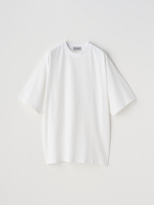 ジョーゼットジャージー モックネック半袖Ｔシャツ｜TS959