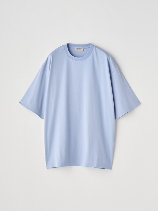 オリジナルコットン天竺オーバーサイズ半袖Ｔシャツ｜TS960 詳細画像 NO3(L03680TS960_サックス) 1