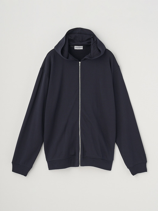 シルク100% クルーネック長袖裏毛フーディー｜TS991 詳細画像 NO1(L03680TS991_ダークネイビー) 2
