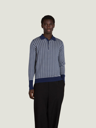 【MAXIMILIAN RAYNORxJOHN SMEDELEY】Gingham Poloshirt｜MR003