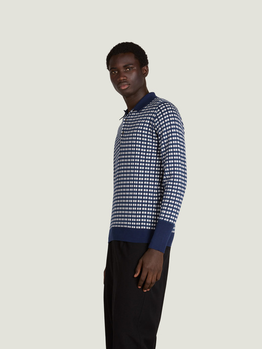 【MAXIMILIAN RAYNORxJOHN SMEDELEY】Gingham Poloshirt｜MR003 詳細画像 NO1(MR003) 3