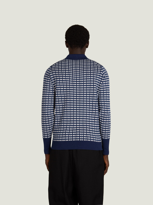 【MAXIMILIAN RAYNORxJOHN SMEDELEY】Gingham Poloshirt｜MR003 詳細画像 NO1(MR003) 4