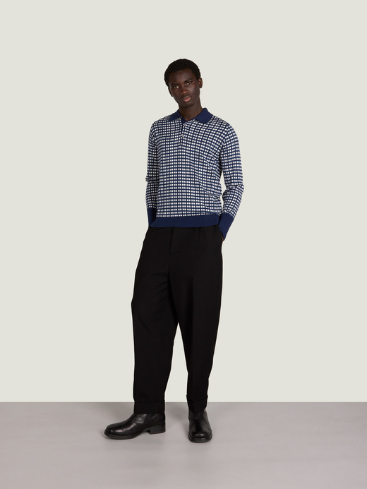 【MAXIMILIAN RAYNORxJOHN SMEDELEY】Gingham Poloshirt｜MR003 詳細画像 NO1(MR003) 5