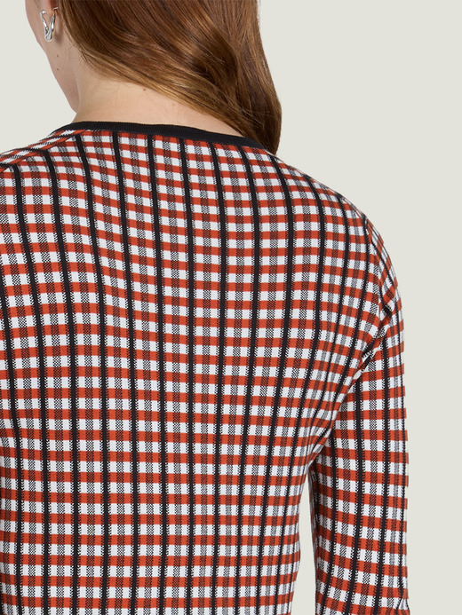 【MAXIMILIAN RAYNORxJOHN SMEDELEY】Gingham Cardigan｜MR008 詳細画像 NO2(MR008) 4