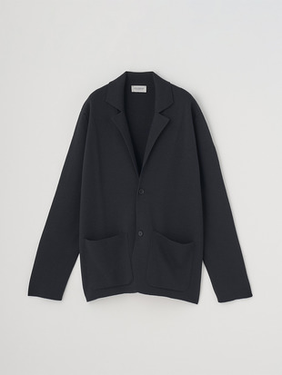 長袖ラペルニットジャケット | NARAH | 24G EASY FIT