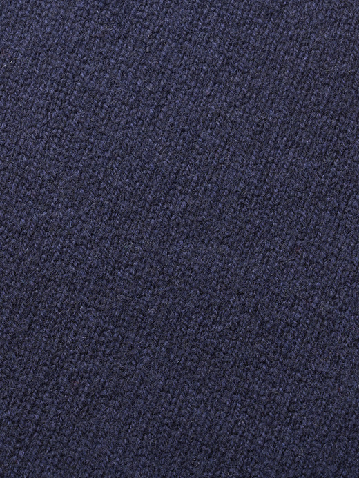 ［Eco Cashmere］カシミヤ混 ニットマフラー | QUARTZ | 5G 詳細画像 MIDNIGHT 2