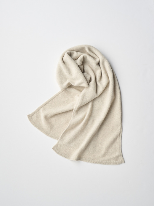 ［Eco Cashmere］カシミヤ混 ニットマフラー | QUARTZ | 5G 詳細画像 PAMPAS 2