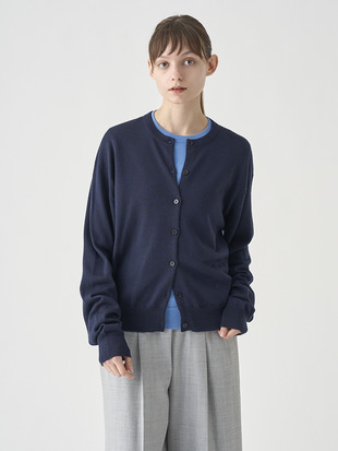 オーバーサイズ長袖ニットカーディガン | TANDICE | 24G MODERN FIT