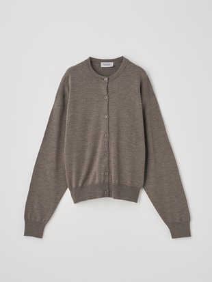 オーバーサイズ長袖ニットカーディガン | TANDICE | 24G MODERN FIT