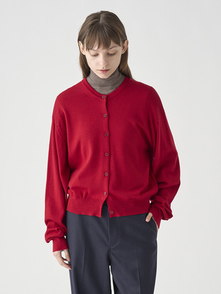 オーバーサイズ長袖ニットカーディガン | TANDICE | 24G MODERN FIT