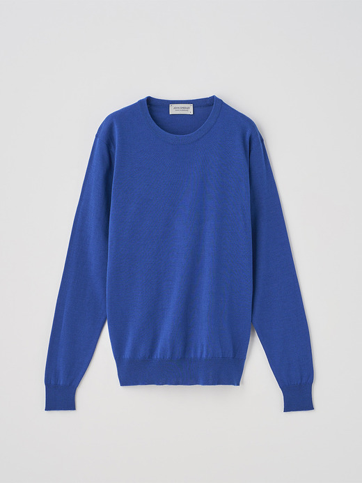 クルーネック長袖ニットプルオーバー | VIVIENNE | 30G MODERN FIT 詳細画像 MAZARINE BLUE 2