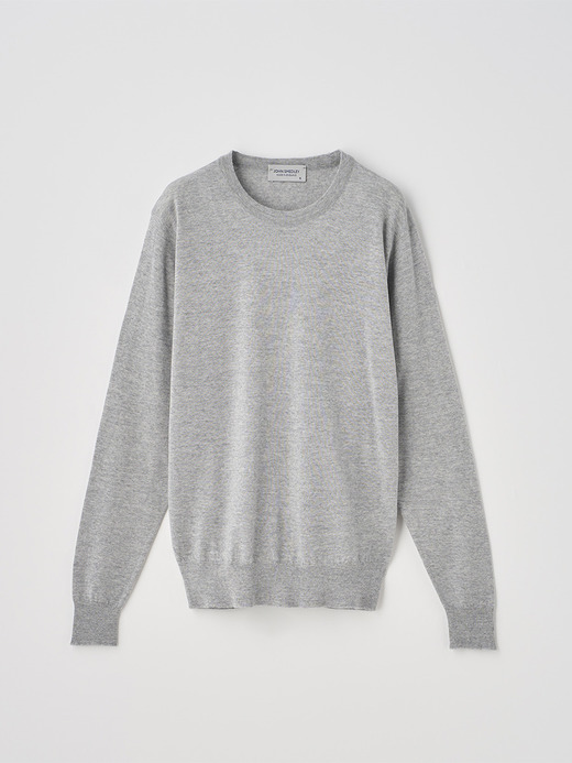 クルーネック長袖ニットプルオーバー | VIVIENNE | 30G MODERN FIT 詳細画像 NIMBUS 1