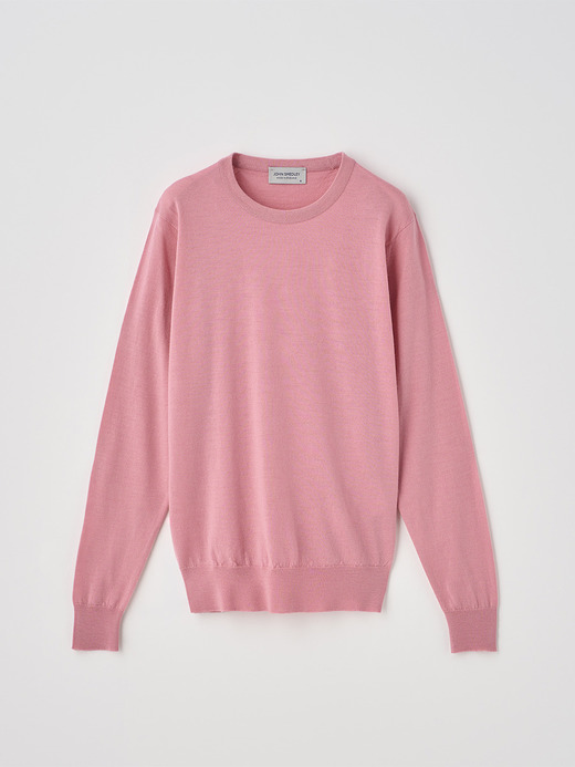 クルーネック長袖ニットプルオーバー | VIVIENNE | 30G MODERN FIT 詳細画像 ROSE MOSS 1