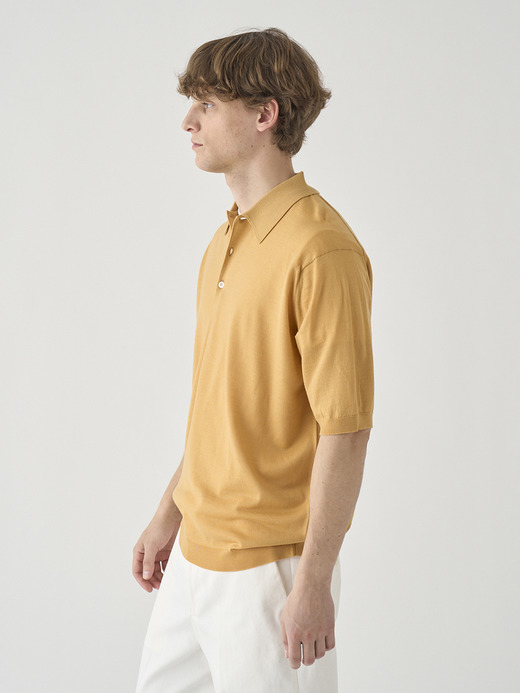 ウール クラシックニットポロシャツ | AOYAMA | 30G EASY FIT 詳細画像 DUNE 5