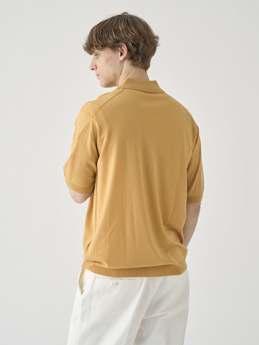 ウール クラシックニットポロシャツ | AOYAMA | 30G EASY FIT 詳細画像 DUNE 6
