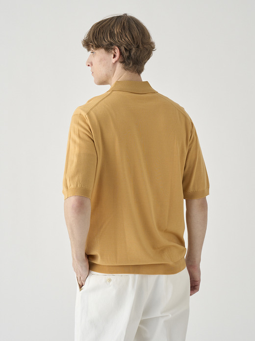ウール クラシックニットポロシャツ | AOYAMA | 30G EASY FIT 詳細画像 DUNE 7