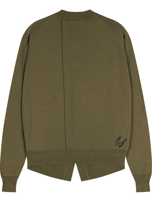 【5/15発売 JOHN SMEDLEY×Bill Nighy】Vネック長袖ニットカーディガン｜BN001 詳細画像 NO6(BN001) 2