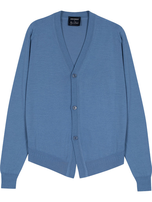 【5/15発売 JOHN SMEDLEY×Bill Nighy】Vネック長袖ニットカーディガン｜BN001 詳細画像 NO8(BN001) 1