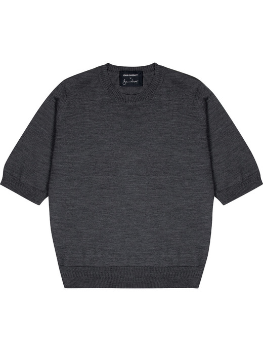 【5/15発売 JOHN SMEDLEY×Bill Nighy】クルーネック半袖ニットＴシャツ｜BN002 詳細画像 NO2(BN002) 2