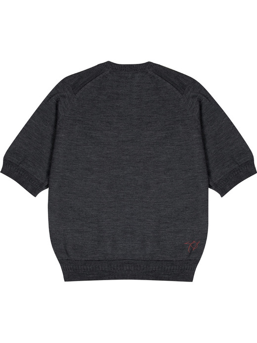 【5/15発売 JOHN SMEDLEY×Bill Nighy】クルーネック半袖ニットＴシャツ｜BN002 詳細画像 NO2(BN002) 3