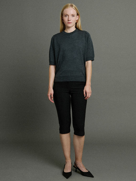 【5/15発売 JOHN SMEDLEY×Bill Nighy】クルーネック半袖ニットＴシャツ｜BN002 詳細画像 NO2(BN002) 9