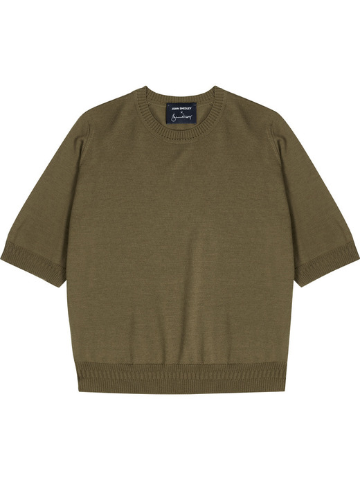 【5/15発売 JOHN SMEDLEY×Bill Nighy】クルーネック半袖ニットＴシャツ｜BN002 詳細画像 NO6(BN002) 2