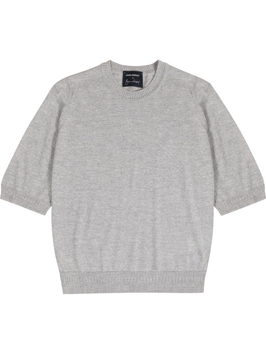 【5/15発売 JOHN SMEDLEY×Bill Nighy】クルーネック半袖ニットＴシャツ｜BN002 詳細画像 NO7(BN002) 1