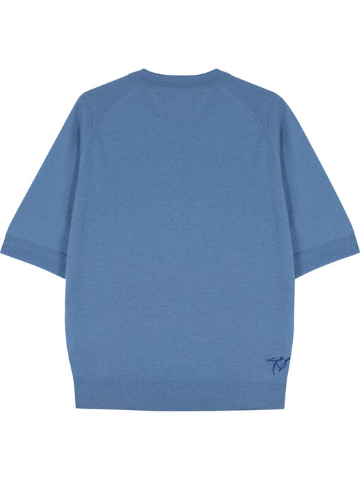 【5/15発売 JOHN SMEDLEY×Bill Nighy】クルーネック半袖ニットＴシャツ｜BN002 詳細画像 NO8(BN002) 2