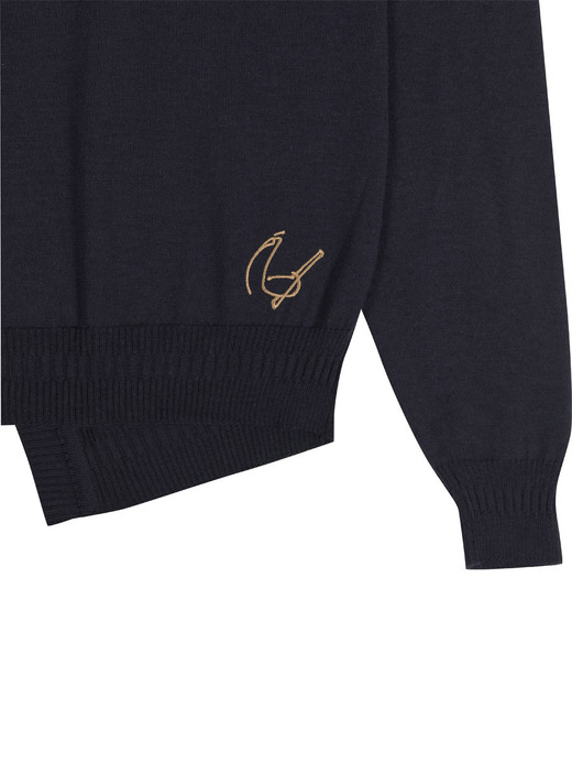 【5/15発売 JOHN SMEDLEY×Bill Nighy】クルーネック長袖ニットカーディガン｜BN004 詳細画像 NO1(BN004) 4