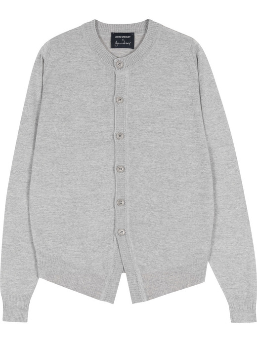 【5/15発売 JOHN SMEDLEY×Bill Nighy】クルーネック長袖ニットカーディガン｜BN004 詳細画像 NO7(BN004) 1