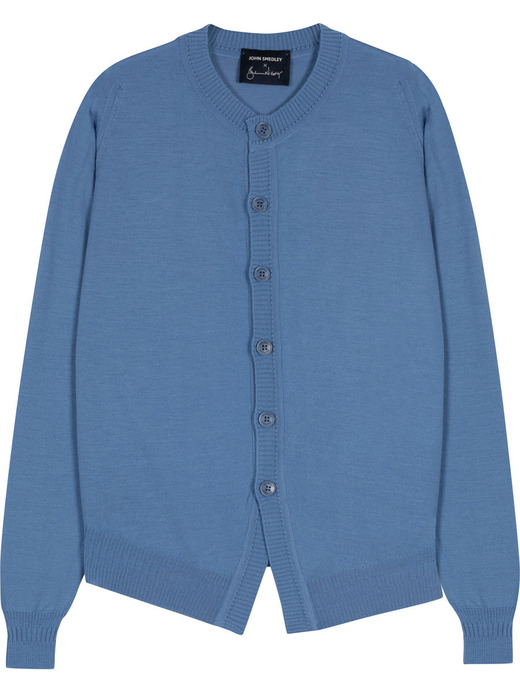 【5/15発売 JOHN SMEDLEY×Bill Nighy】クルーネック長袖ニットカーディガン｜BN004 詳細画像 NO8(BN004) 1