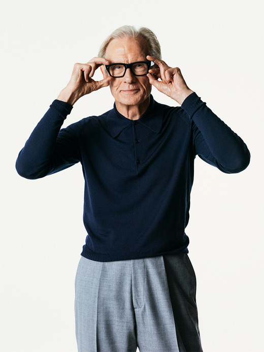 【5/15発売 JOHN SMEDLEY×Bill Nighy】長袖ニットポロシャツ｜BN007 詳細画像 NO1(BN007) 1