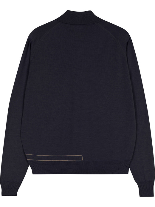 【5/15発売 JOHN SMEDLEY×Bill Nighy】長袖ニットポロシャツ｜BN007 詳細画像 NO1(BN007) 3