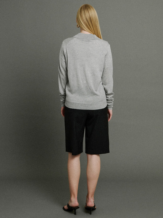 【5/15発売 JOHN SMEDLEY×Bill Nighy】長袖ニットポロシャツ｜BN007 詳細画像 NO7(BN007) 7