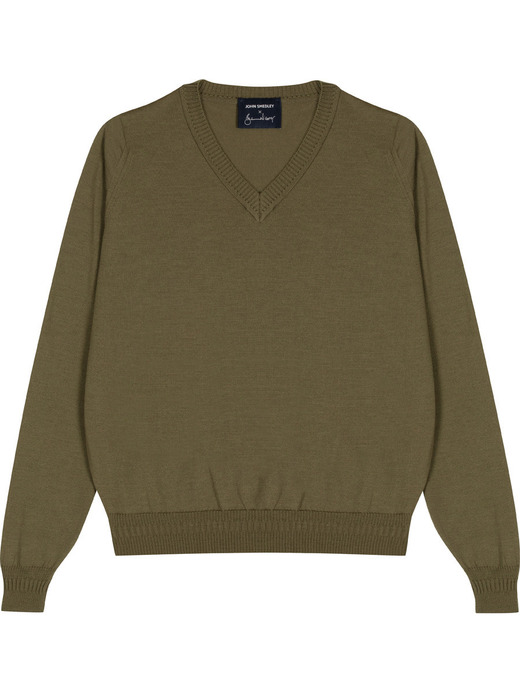 【5/15発売 JOHN SMEDLEY×Bill Nighy】Vネック長袖プルオーバー｜BN008 詳細画像 NO6(BN008) 1