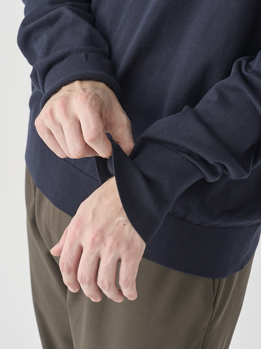 長袖コットンニットクラシックポロシャツ | FINCHLEY | 30G EASY FIT 詳細画像 NAVY 3