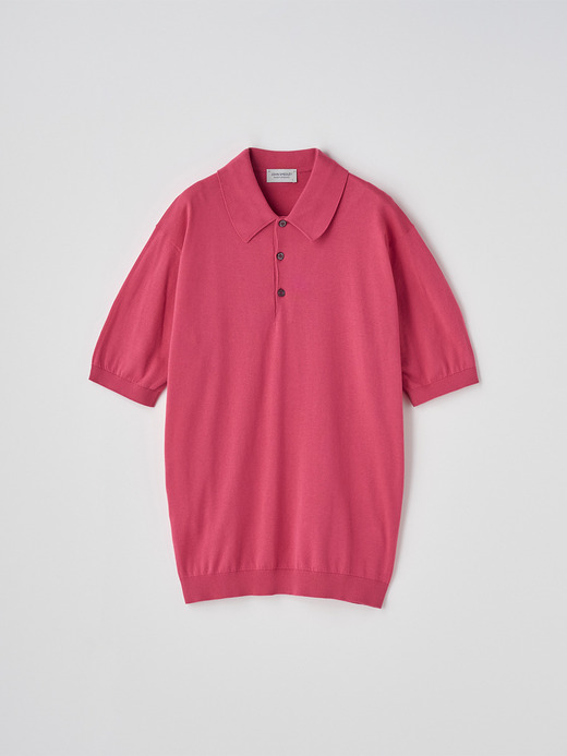 半袖コットンニットクラシックポロシャツ | ISIS | 30G EASY FIT 詳細画像 ROSEBURN 2
