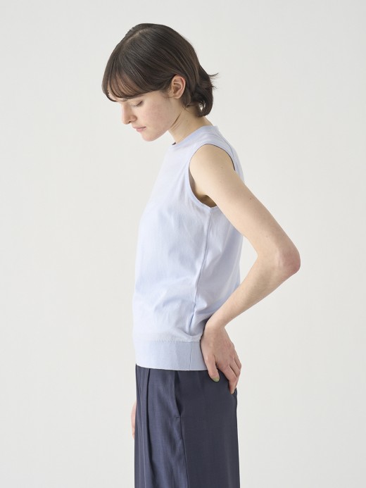 ノースリーブコットンニットプルオーバー | KERRY | 30G MODERN FIT 詳細画像 DEW 6