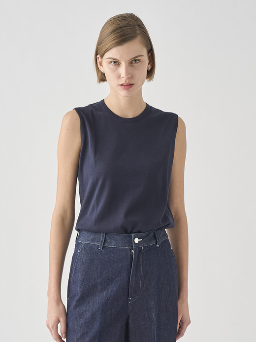 ノースリーブコットンニットプルオーバー | KERRY | 30G MODERN FIT 詳細画像 NAVY 3