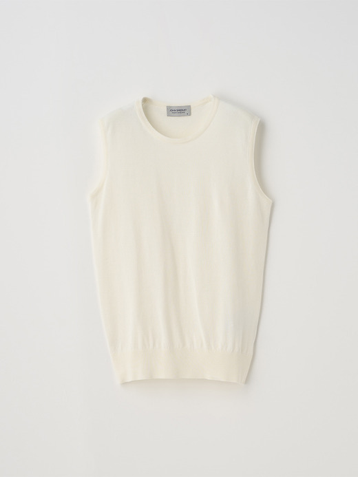 ノースリーブコットンニットプルオーバー | KERRY | 30G MODERN FIT 詳細画像 STARCH 2