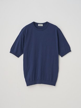 半袖コットンニットＴシャツ | KIELL | 30G MODERN FIT