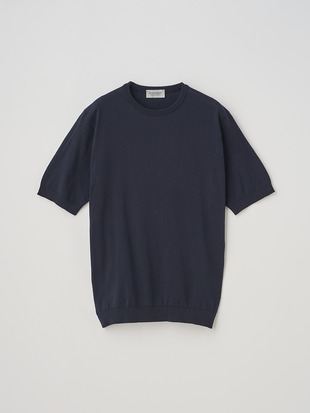 半袖コットンニットＴシャツ | KIELL | 30G MODERN FIT