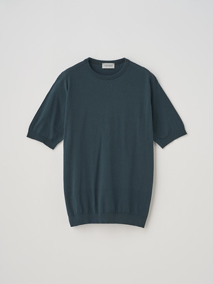 半袖コットンニットＴシャツ | KIELL | 30G MODERN FIT
